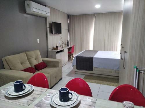 Apartamento Studio No West Flat Moderno E Aconchegante Com Excelente Localiza��o Com Wi-fi
