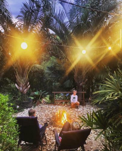 Cabana Escada Azul