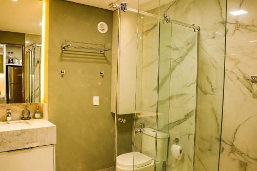 Apartamento Qavi - Flat Na Rua Principal Com Vista Jardim