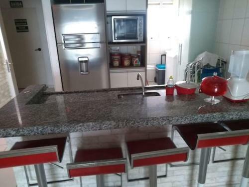 Lindo Apartamento Com Vista Para O Mar, Wifi E Churrasqueira
