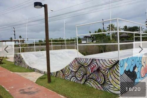 Apartamento Flat de 1 Quarto - Muro Alto Condom�nio Clube