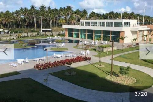 Apartamento Flat de 1 Quarto - Muro Alto Condom�nio Clube