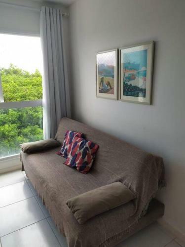 Apartamento Flat de 1 Quarto - Muro Alto Condom�nio Clube