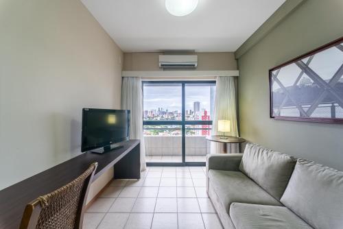 Apartamento Oth1205 Flat Na Ilha Do Leite, Recife, Um Quarto.