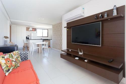 Flat Cercado Pelo Para�so No Beach Class Eco Life