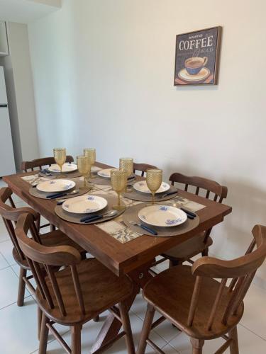 Apartamento Flat Palm Village Acqua 404