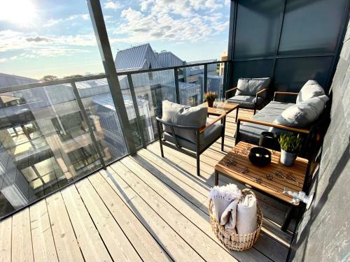 Apartamento Seaview, 5*appartment,rooftopterrace, Walktobeach