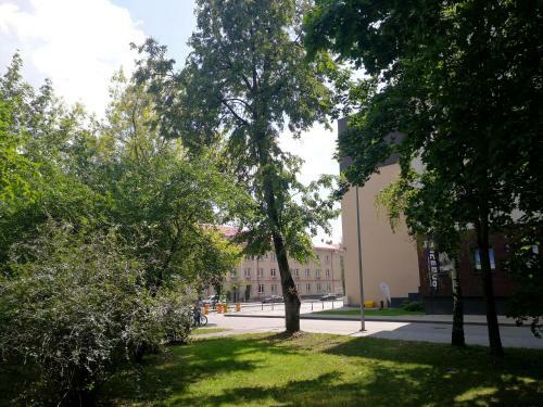 Vilnius Apartment With Stained Glass