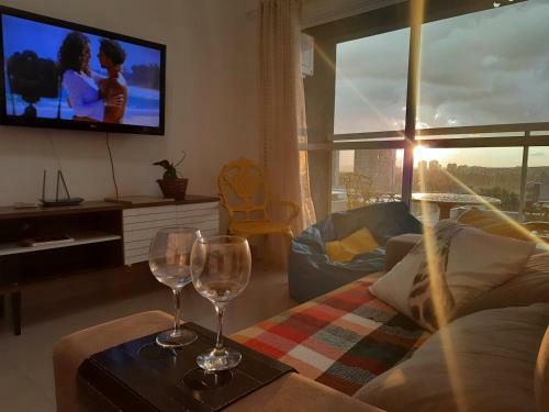 Apartamento Zeus - Moderno Com Wifi, Melhor Localiza��o,m�x 4