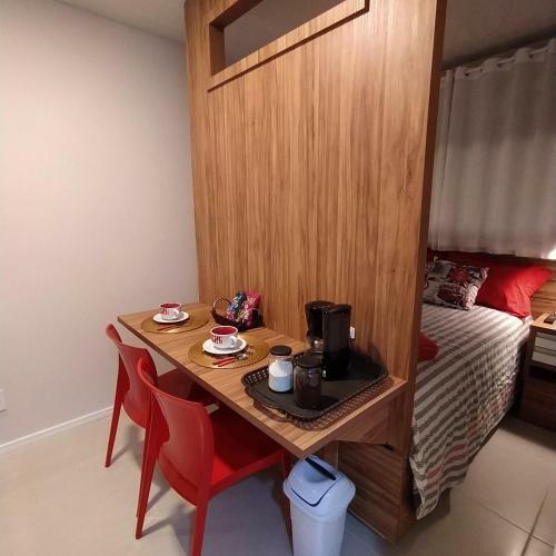 Apartamento Loft Encantador C - 8 Km de Floripa