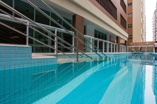 Apartamento Estanconfor Santos Com Vista Mar