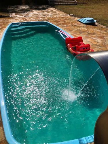 Recanto A 2 Km Do Centro de S�o Thom� Com Piscina No Meio A Natureza