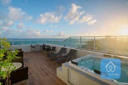 Apartamento Studio Completo Luxuoso Em Piat�
