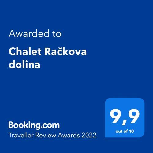 Chalet Ra?kova Dolina