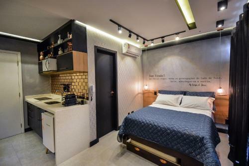 Apartamento Studio de Cinema Na Bela Vista Com Garagem
