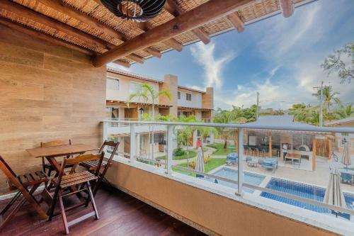Apartamento It20 Triplex 4 Su�tes A 100m Da Praia Do Surf - Itacimirim