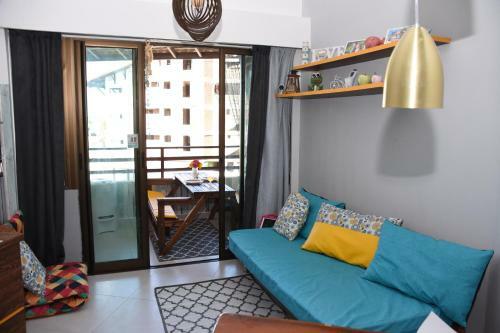 Apartamento Flat Maui Beach- Com Vista E de Frente Para O Mar
