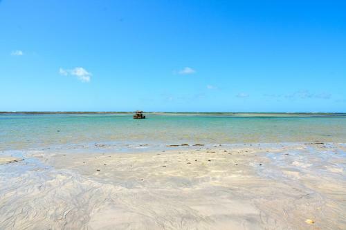 Apartamento Flat Maui Beach- Com Vista E de Frente Para O Mar