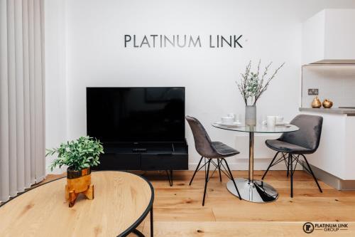 Platinum Link Apartments, Luxury New Build, One Bed, Marble Asthetic