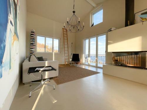 Villa Traumhaftes Ferienhaus Mit See- Und Alpenblick