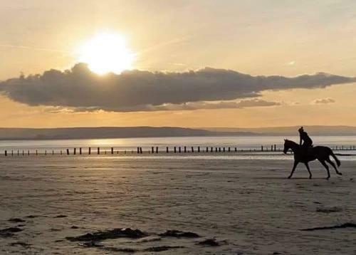 Sandy Beach Hill View Apartment Brean