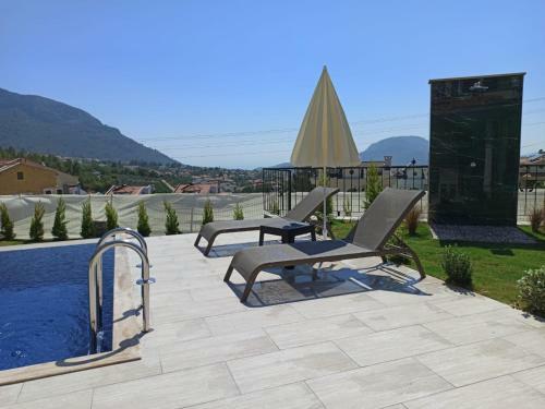 Wonderful Villa With Private Pool And Mountain View In Oludeniz