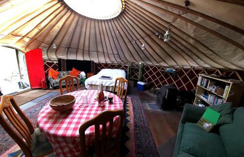 Yurt Luxury + Bathhouse
