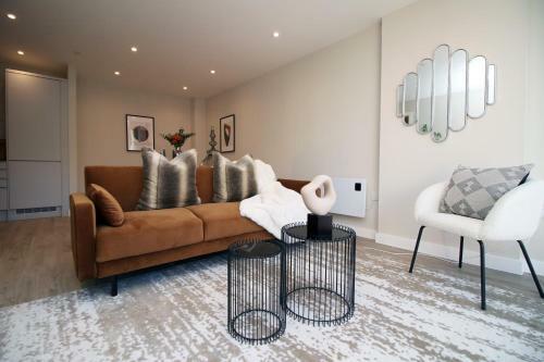 Apartamento Luxury 2 Br Flat, 6 Mins Drive In City Centre!