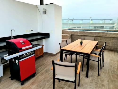 Apartamento Triplex Con Piscina En Ocean Reef - San Bartolo