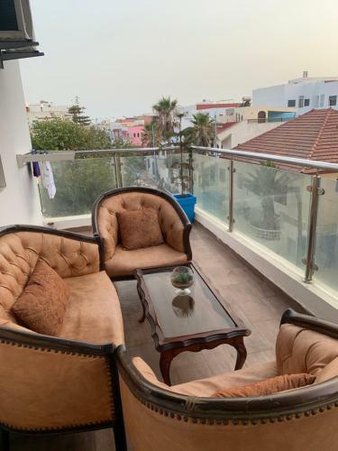 Apartamento Amwaj Mehdia, � 2min de La Plage
