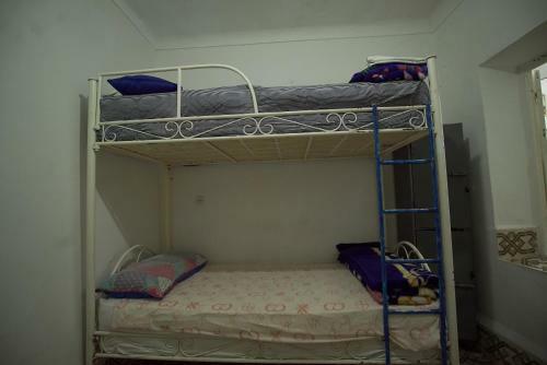 Albergue White And Blue