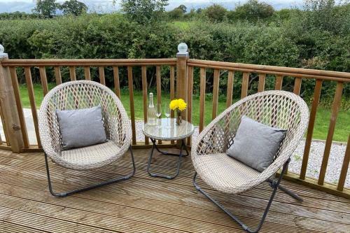 Apartamento Long Meadow Lodge With Hot Tub