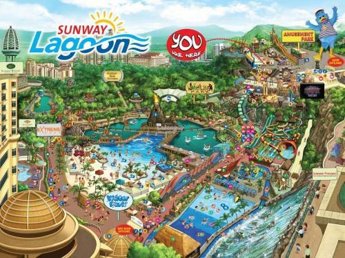Apartamento Resort Suites @ Sunway Pyramid & Sunway Lagoon