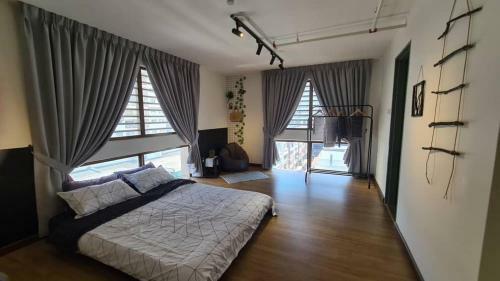 Apartamento Pinnacle Duplex@6pax-5m Walk To Paradigm Mall+wifi