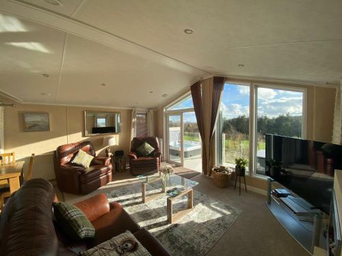 Apartamento Hot Tub Lodge With Panoramic Views & Free Golf