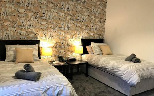 Apartamento Stylish Modern 3-bed House Nr Manchester City Ctr