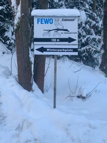 Apartamento Ferienwohnung Eulennest