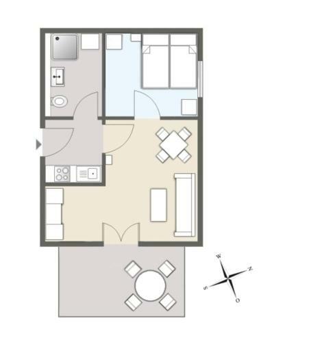 Apartamento Ferienwohnung "strandgut"