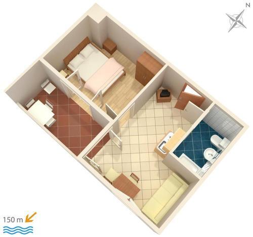 Apartments By The Sea Duce, Omis - 5973