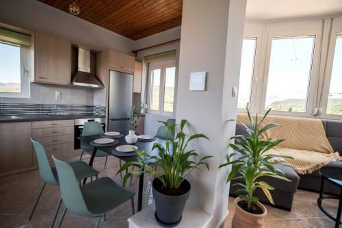 Apartamento Vassilis And Ioanna Modern House With View