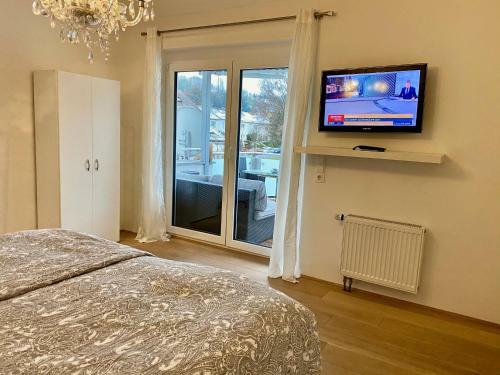 Apartamento Luxuri�ses Studio Im Zentrum, Balkon, Kamin, Klima