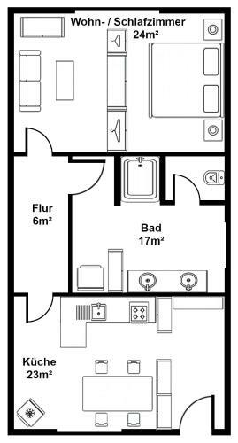 Apartamento Ferienwohnung Pagel