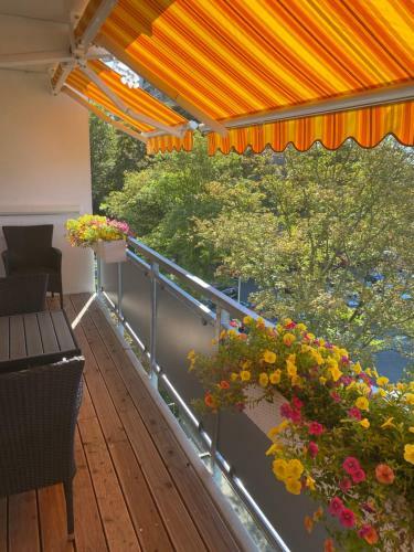 Apartment Mit Sonnenbalkon Und Netflix Im Zentrum