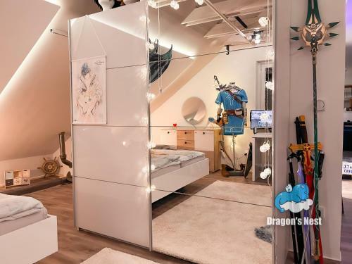 Apartamento Dragon?s Nest: Cozy & Modern Attic Loft Nuremberg