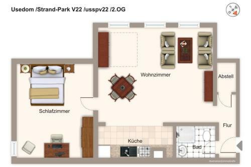 Apartamento Strand-park Strand-park V22