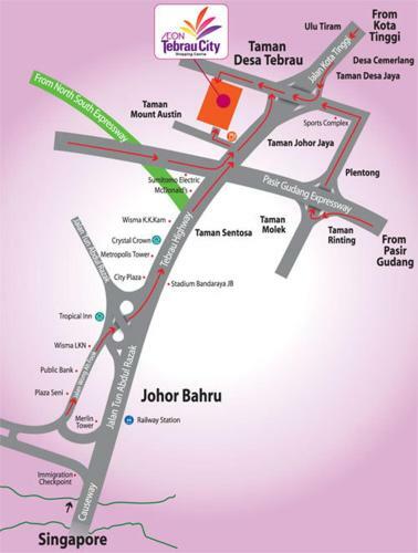 Apartamentos Homestay@aeon Desa Tebrau