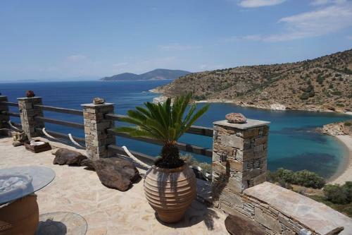 Karystos Villa Private Pool Beach Seaside Karnagio