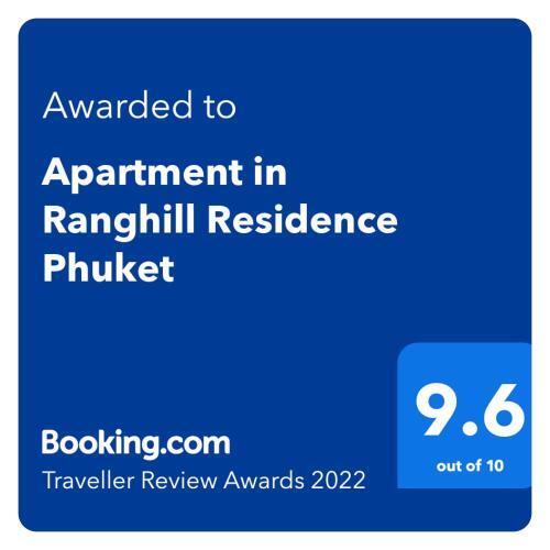 Apartment In Ranghill Residence Phuket
