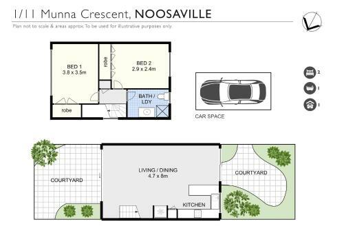 Apartment 1, 11 Munna Crescent