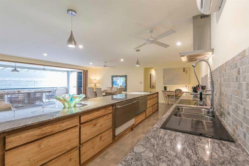 Beachside Villa With Private Lap Pool